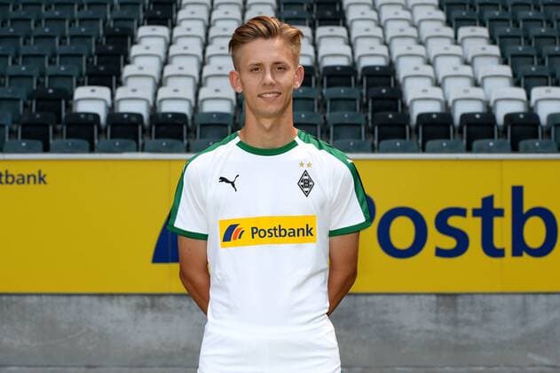 Fußball, Borussia Mönchengladbach Porträttermin Torben Müsel ; VfL Borussia Mönchengladbach; 1. BL, 2018 2019