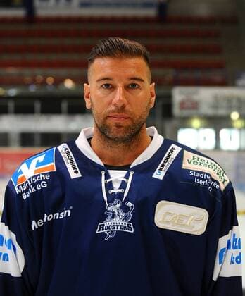 Iserlohn, Deutschland, 03.08.2018, DEL, Pressetermin Porträt Porträttermin Spielerportraits, Iserlohn Roosters , Sasa Martinovic (Iserlohn) ( DeFodi521