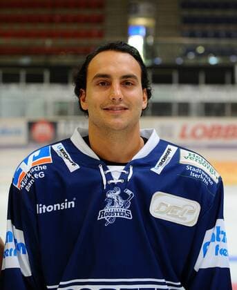 Iserlohn, Deutschland, 03.08.2018, DEL, Pressetermin Porträt Porträttermin Spielerportraits, Iserlohn Roosters , Louie Caporusso (Iserlohn) ( DeFodi521