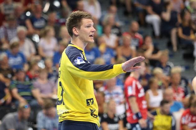 17. Jacob Cement Cup, Handball, Testspiel, 03.08.18 Torbjoern Bergerud (SC Flensburg-Handewitt, 30)