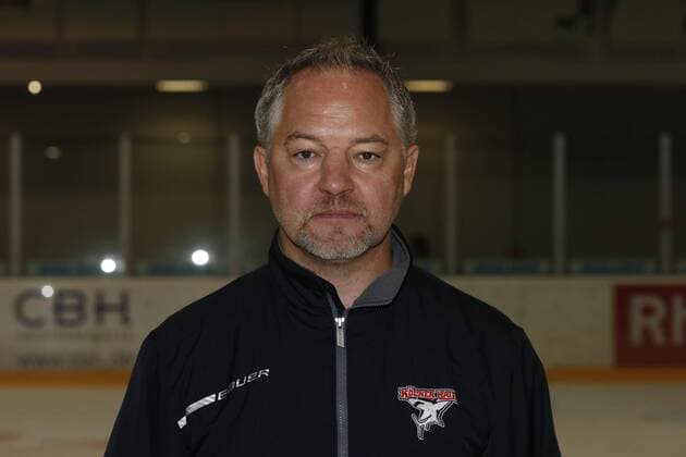 offizielles Mannschaftsfoto der Koelner Haie, 04.08.2018 Thomas Brandl; offizielles Mannschaftsfoto Portrait der Koelner Haie am 04.08.2018 in der Trainingshalle K2 in Koeln (Deutschland).