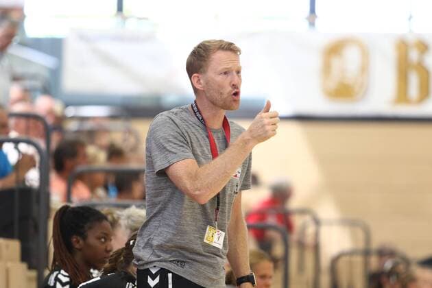 Trainer Robert Nijdam (Leverkusen) Wittlicher Handball-Cup --- Handball --- 04.08.2018 Wittlicher Handball-Cup --- Handball --- 04.08.2018 Wittlich Copyright: xEIBNER RenexWeissx EP_RWS