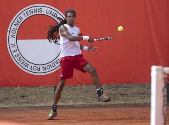 Tennis Bundesliga Rot Weiss Köln - Kurhaus Aachen Koeln Deutschland Datum: 05.08.2018 Dustin Brown (RW Köln)