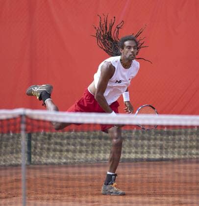 Tennis Bundesliga Rot Weiss Köln - Kurhaus Aachen Koeln Deutschland Datum: 05.08.2018 Dustin Brown (RW Köln)