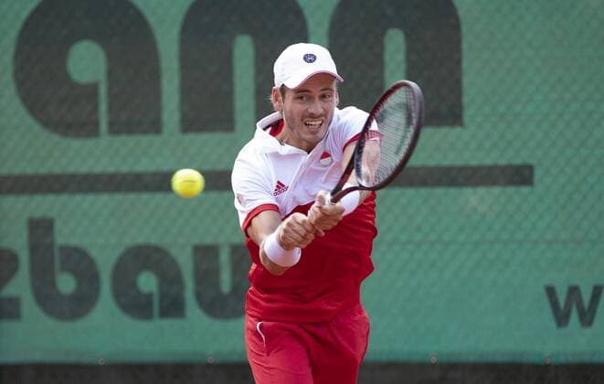 Tennis Bundesliga Rot Weiss Köln - Kurhaus Aachen Koeln Deutschland Datum: 05.08.2018 Wesley Koolhof (RW Köln)
