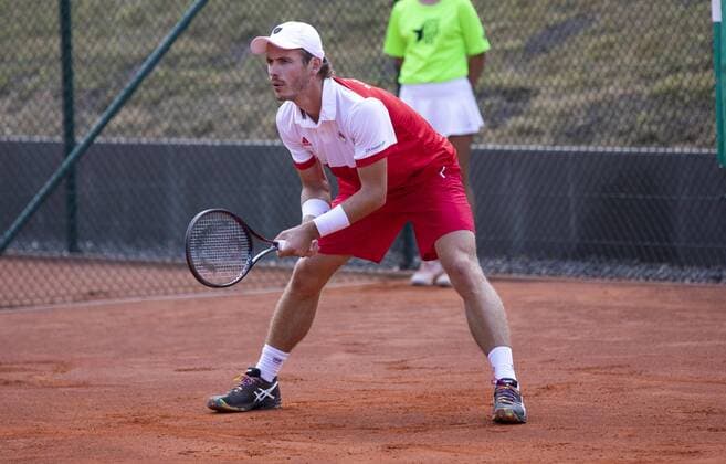 Tennis Bundesliga Rot Weiss Köln - Kurhaus Aachen Koeln Deutschland Datum: 05.08.2018 Wesley Koolhof (RW Köln)
