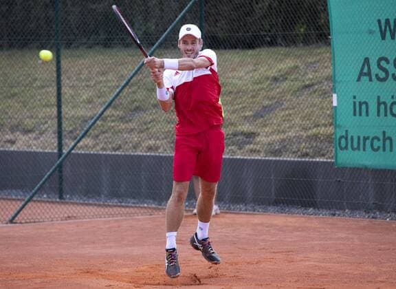 Tennis Bundesliga Rot Weiss Köln - Kurhaus Aachen Koeln Deutschland Datum: 05.08.2018 Wesley Koolhof (RW Köln)