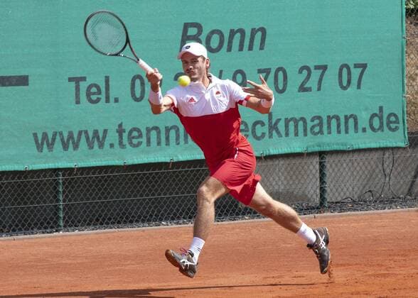 Tennis Bundesliga Rot Weiss Köln - Kurhaus Aachen Koeln Deutschland Datum: 05.08.2018 Wesley Koolhof (RW Köln)