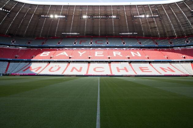Sport Bilder des Tages Stadieon Bestuhlung, FC Bayern Muenchen vs. Manchester United ManU Fussball, Freundschaftsspiel, 05.08.2018 Muenchen Bayern Deutschland