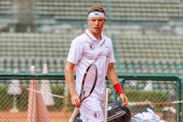 Vatutin, Alexey RUS (LTTC Rot-Weiss Berlin), 2. Bundesliga LTTC Rot-Weiss Berlin vs. Suchsdorfer SV v. 1921, Berlin, 05.08.2018,
