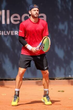 Gdynia, 05.08.2018 Miedzynarodowy Turniej Tenisowy Sopot Open. Final gry podwojnej. Gdynia. Polska, International Tenis ATP Tennis Herren Challenger Sopot Open. Doubles final. Gdynia. Poland, NZ:Nathaniel Lammons (USA) Fot. Tomasz Zasinski 058sport.pl NEWSPIX.PL --- Newspix.pl  20180805_IMG_3287_043_ZAS