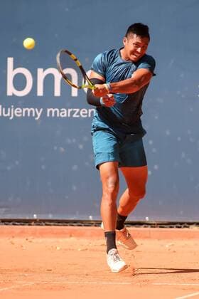Gdynia, 05.08.2018 Miedzynarodowy Turniej Tenisowy Sopot Open. Final gry podwojnej. Gdynia. Polska, International Tenis ATP Tennis Herren Challenger Sopot Open. Doubles final. Gdynia. Poland, NZ:Ruben Gonzales (PHI) Fot. Tomasz Zasinski 058sport.pl NEWSPIX.PL --- Newspix.pl  20180805_IMG_3474_367_ZAS