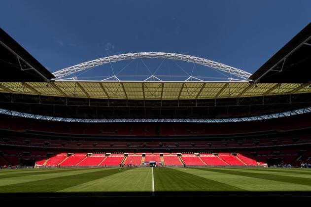 A general view inside Wembley stadium during the The FA Community Shield Final match between Chelsea and Manchester City at Stamford Bridge, London, England on 5 August 2018. Copyright: xVincexxMignottx PMI-2135-0041