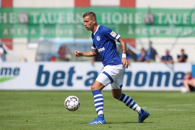 05.08.2018, Fussball, Saison 2018 2019, Testspiel FC Schalke 04 - SCO Angers in Mittersill Österreich Guido BURGSTALLER (FC Schalke 04) Mittersill Österreich