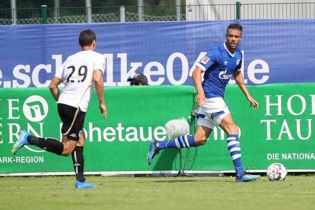 05.08.2018, Fussball, Saison 2018 2019, Testspiel FC Schalke 04 - SCO Angers in Mittersill Österreich Franco DI SANTO (FC Schalke 04) Mittersill Österreich