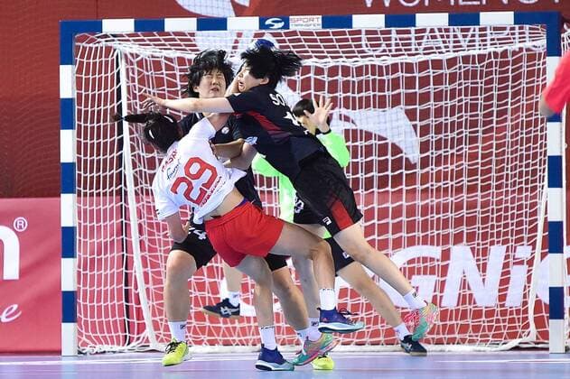 2018.08.07 Kielce Pilka reczna Mlodziezowe Mistrzostwa Swiata w Pilce Recznej Kobiet do lat 18 Korea Poludniowa - Tunezja N z Foto Lukasz Laskowski PressFocus 2018.08.07 Kielce Handball IHF Youth U18 Womens World Championship WM Weltmeisterschaft 2018 South Korea - Tunisia Credit: Lukasz Laskowski PressFocus NEWSPIX.PL --- Newspix.pl france out!  20180807LUK_103