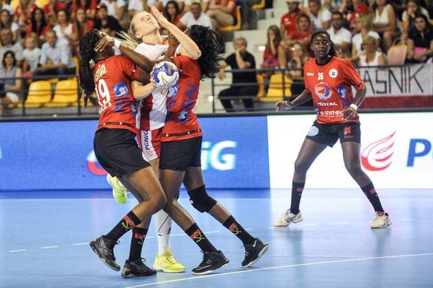 2018.08.07 Kielce Pilka reczna Mlodziezowe Mistrzostwa Swiata w Pilce Recznej Kobiet do lat 18 Polska - Angola N z Magda Wieckowska Foto Rafal Rusek PressFocus 2018.08.07 Kielce Handball IHF Youth U18 Womens World Championship WM Weltmeisterschaft 2018 Poland - Angola Magda Wieckowska Credit: Rafal Rusek PressFocus NEWSPIX.PL --- Newspix.pl FRANCE OUT!  20180807PF_RR638