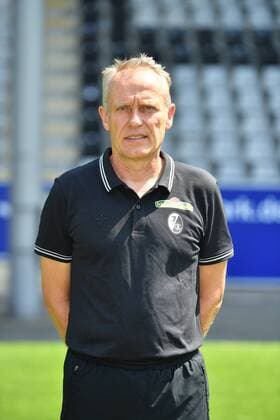 Christian Streich; SC Freiburg; 1. Bundesliga, Portraettermin 2018 2019 1. Bundesliga - 2018 2019 - Portraettermin SC Freiburg Freiburg Copyright: xEIBNER SvenxLaeglerx EP_SLR