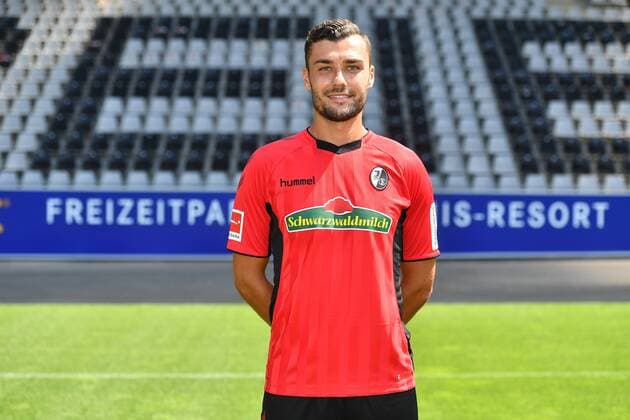 Manuel Gulde; SC Freiburg; 1. Bundesliga, Portraettermin 2018 2019 1. Bundesliga - 2018 2019 - Portraettermin SC Freiburg Freiburg Copyright: xEIBNER SvenxLaeglerx EP_SLR