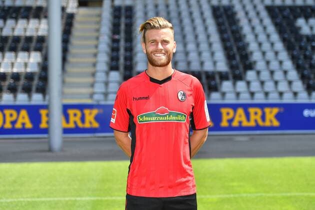 Lucas Hoeler; SC Freiburg; 1. Bundesliga, Portraettermin 2018 2019 1. Bundesliga - 2018 2019 - Portraettermin SC Freiburg Freiburg Copyright: xEIBNER SvenxLaeglerx EP_SLR