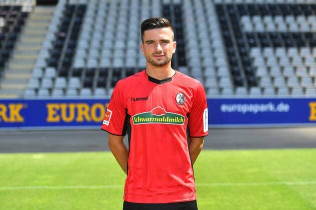Marco Terrazzino; SC Freiburg; 1. Bundesliga, Portraettermin 2018 2019 1. Bundesliga - 2018 2019 - Portraettermin SC Freiburg Freiburg Copyright: xEIBNER SvenxLaeglerx EP_SLR