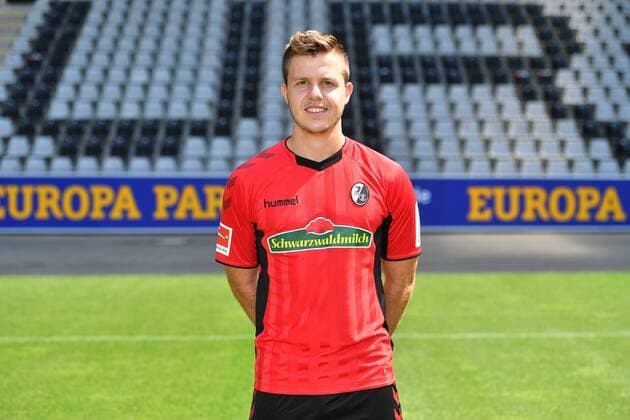 Patrick Kammerbauer; SC Freiburg; 1. Bundesliga, Portraettermin 2018 2019 1. Bundesliga - 2018 2019 - Portraettermin SC Freiburg Freiburg Copyright: xEIBNER SvenxLaeglerx EP_SLR