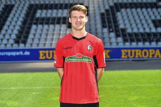 Lukas Kuebler; SC Freiburg; 1. Bundesliga, Portraettermin 2018 2019 1. Bundesliga - 2018 2019 - Portraettermin SC Freiburg Freiburg Copyright: xEIBNER SvenxLaeglerx EP_SLR