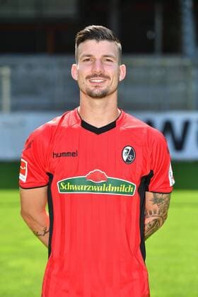 Jerome Gondorf; SC Freiburg; 1. Bundesliga, Portraettermin 2018 2019 1. Bundesliga - 2018 2019 - Portraettermin SC Freiburg Freiburg Copyright: xEIBNER SvenxLaeglerx EP_SLR