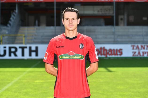 Nicolas Hoefler; SC Freiburg; 1. Bundesliga, Portraettermin 2018 2019 1. Bundesliga - 2018 2019 - Portraettermin SC Freiburg Freiburg Copyright: xEIBNER SvenxLaeglerx EP_SLR