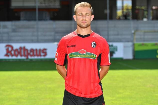 Caleb Stanko; SC Freiburg; 1. Bundesliga, Portraettermin 2018 2019 1. Bundesliga - 2018 2019 - Portraettermin SC Freiburg Freiburg Copyright: xEIBNER SvenxLaeglerx EP_SLR
