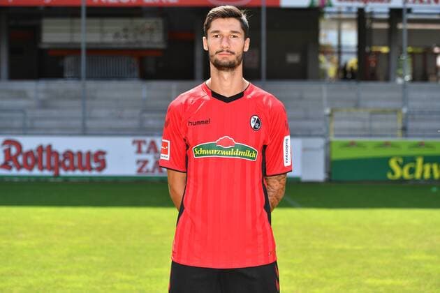 Tim Kleindienst; SC Freiburg; 1. Bundesliga, Portraettermin 2018 2019 1. Bundesliga - 2018 2019 - Portraettermin SC Freiburg Freiburg Copyright: xEIBNER SvenxLaeglerx EP_SLR