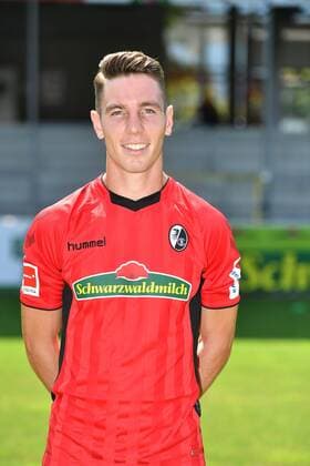 Florian Kath; SC Freiburg; 1. Bundesliga, Portraettermin 2018 2019 1. Bundesliga - 2018 2019 - Portraettermin SC Freiburg Freiburg Copyright: xEIBNER SvenxLaeglerx EP_SLR