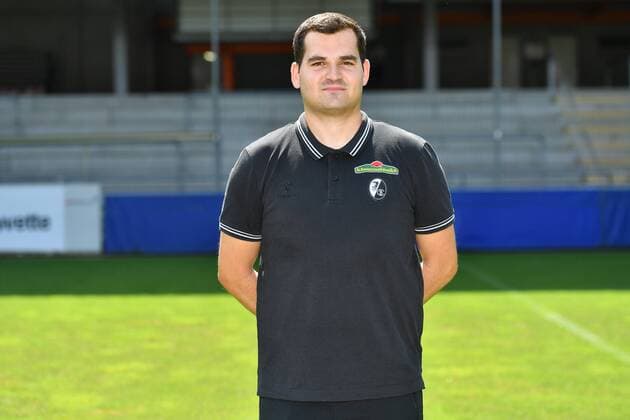 Max Beckmann; SC Freiburg; 1. Bundesliga, Portraettermin 2018 2019 1. Bundesliga - 2018 2019 - Portraettermin SC Freiburg Freiburg Copyright: xEIBNER SvenxLaeglerx EP_SLR