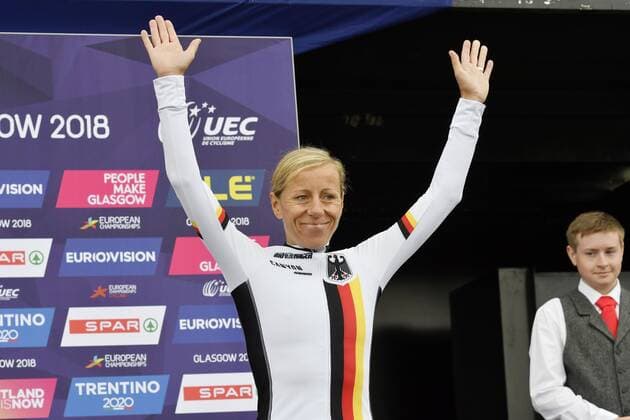 Sport Themen der Woche KW32 Sport Bilder des Tages 08-08-2018 WIELRENNEN: EUROPEAN CHAMPIONSHIPS Road cycling Rad Radsport Strasse TIME TRIAL: GLASGOW Trixi Worrack GER Foto: SCS Soenar Chamid xVIxVIxImagesx xSoenarxChamidxsportfotografiexIVx 11711894