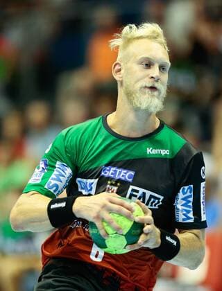 08.08.2018, xtgx, Handball Testspiel, SC Magdeburg - HK Malmö emspor, v.l. Matthias Musche (Magdeburg, 6) GETEC Arena