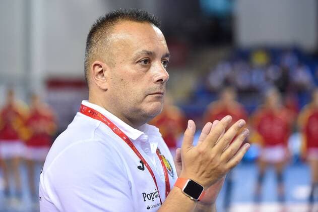 2018.08.08 Kielce Pilka reczna Mlodziezowe Mistrzostwa Swiata w Pilce Recznej Kobiet do lat 18 Czarnogora - Hiszpania N z RODRIGUEZ ALVAREZ Alfredo Foto Lukasz Laskowski PressFocus 2018.08.08 Kielce Handball IHF Youth U18 Womens World Championship WM Weltmeisterschaft 2018 Montenegro - Spain RODRIGUEZ ALVAREZ Alfredo Credit: Lukasz Laskowski PressFocus NEWSPIX.PL --- Newspix.pl FRANCE OUT!  20180808LUK_527