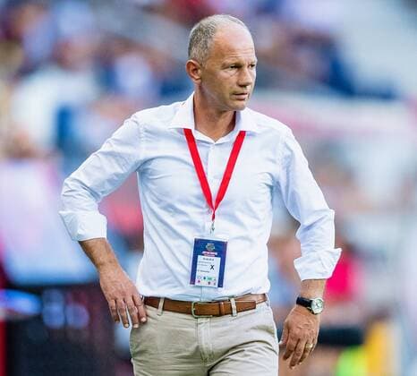 08.08.2018, Red Bull Arena, Salzburg, AUT, UEFA CL, FC Salzburg vs KF Shkendija Tetovo, Qualifikation, 3. Runde, Hinspiel, im Bild Trainer Chatip Osmani (KF Shkendija Tetovo) during the UEFA Championsleague Qualifier 3rd round, 1st leg match between FC Salzburg and KF Shkendija Tetovo at the Red Bull Arena in Salzburg, Austria on 2018 08 08. Salzburg