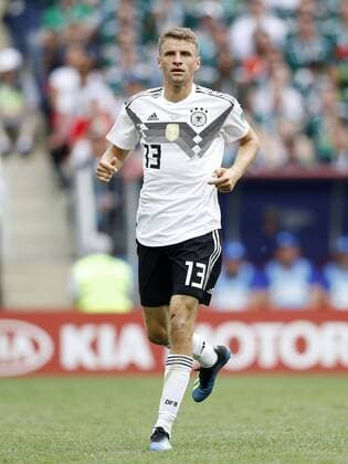 Thomas Muller of Germany during the 2018 FIFA World Cup WM Weltmeisterschaft Fussball Russia group F match between Germany and Mexico at the Luzhniki Stadium on June 17, 2018 in Moscow, Russia FIFA World Cup 2018 Russia 2017 2018 xVIxVIxImagesx xMauricexvanxSteenxWKxIVx 11718392
