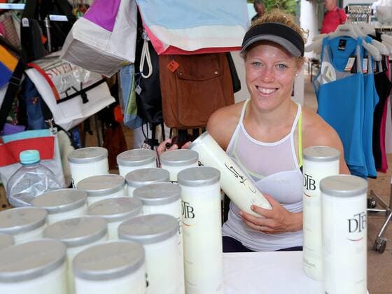 Laura Siegemund beim Autogramme schreiben, 21 Boso Ladies Open, Tennis, ITF, Achtelfinale, 2018, 09.08.2018, 21 Boso Ladies Open, Tennis, ITF, Achtelfinale, 2018, 09.08.2018 Hechingen Copyright: xLangerx xEibner-Pressefotox EP_HLR