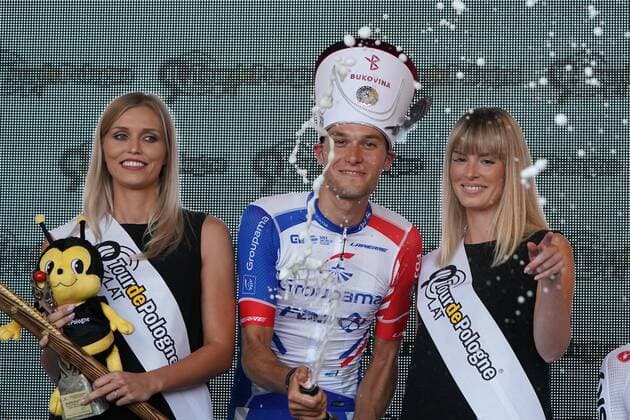 BUKOWINA TATRZANSKA, 09.08.2018 TOUR DE POLOGNE , UCI WORLD TOUR, WYSCIG KOLARSKI ETAP 6 ZAKOPANE - BUKOWINA STAGE 6 N Z. GEORG PREIDLER - DEKORACJA FOTO: TOMASZ MARKOWSKI NEWSPIX.PL --- Newspix.pl  20180808TOM374