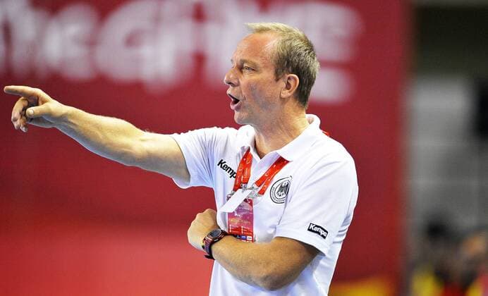 Handball, U18 WM, Deutschland - Angola 2018.08.09 Kielce Pilka reczna Mlodziezowe Mistrzostwa Swiata w Pilce Recznej Kobiet do lat 18 Angola - Niemcy N z Maik Nowak Foto Lukasz Sobala Press Focus NEWSPIX.PL 2018.08.09 Kielce Handball IHF Youth U18 Womens World Championship WM Weltmeisterschaft 2018 Angola - Germany Maik Nowak Credit: Lukasz Sobala Press Focus --- Newspix.pl  20180809PF_PF257