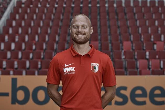 Jonas Scheuermann (Co-Trainer); FC Augsburg 1907; 1.BL, Porträttermin 2018 2019,