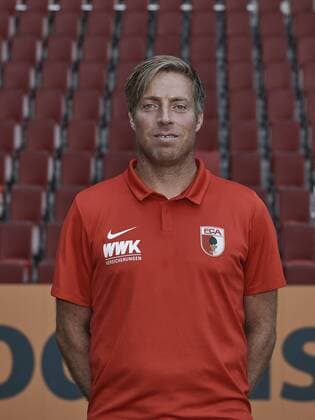 Michael Wimmer (Co-Trainer); FC Augsburg 1907; 1.BL, Porträttermin 2018 2019,