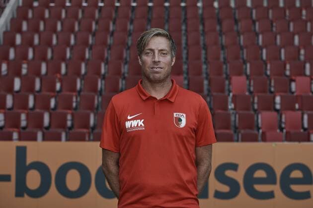 Michael Wimmer (Co-Trainer); FC Augsburg 1907; 1.BL, Porträttermin 2018 2019,