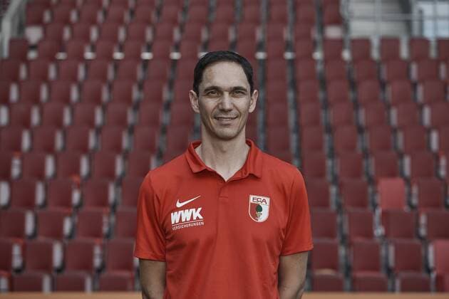 Dr. Florian Elser (Mannschaftsarzt); FC Augsburg 1907; 1.BL, Porträttermin 2018 2019,