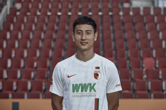 Dong-Won Ji; FC Augsburg 1907; 1.BL, Porträttermin 2018 2019,