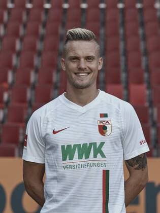 Philipp Max; FC Augsburg 1907; 1.BL, Porträttermin 2018 2019,