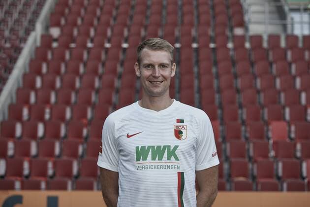 Jan-Ingwer Callsen-Bracker; FC Augsburg 1907; 1.BL, Porträttermin 2018 2019,