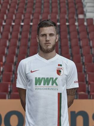 Jeffrey Gouweleeuw; FC Augsburg 1907; 1.BL, Porträttermin 2018 2019,