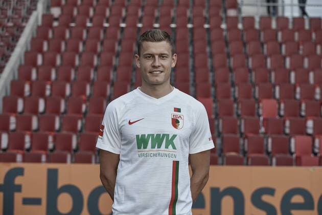 Alfred Finnbogason; FC Augsburg 1907; 1.BL, Porträttermin 2018 2019,